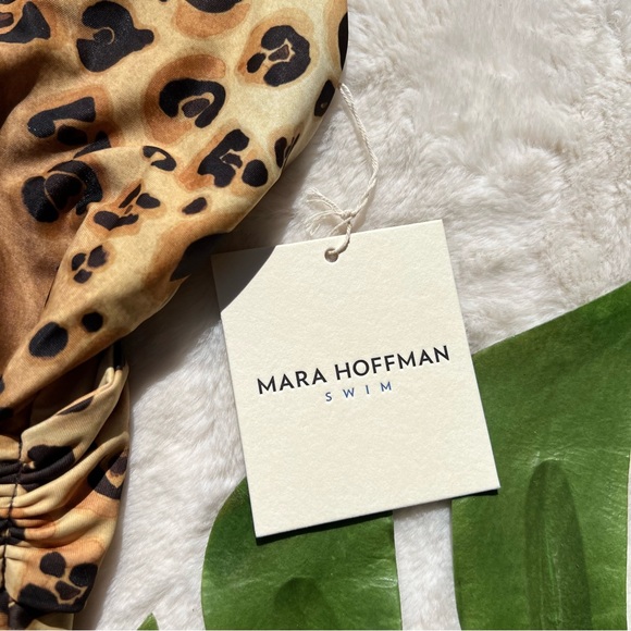 Mara Hoffman Gamela Belted One Piece Swimsuit - Picture 9 of 10